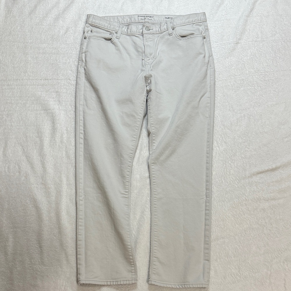 Banana Republic Travel Jean Slim Straight Fit 35x30
